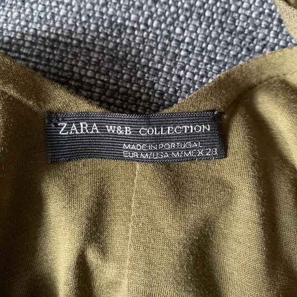 3/$25 - Zara Khaki Studded Dress - Picture 2 of 2